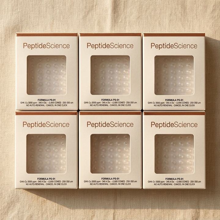 PeptideScience — six boxes, uninterrupted supply